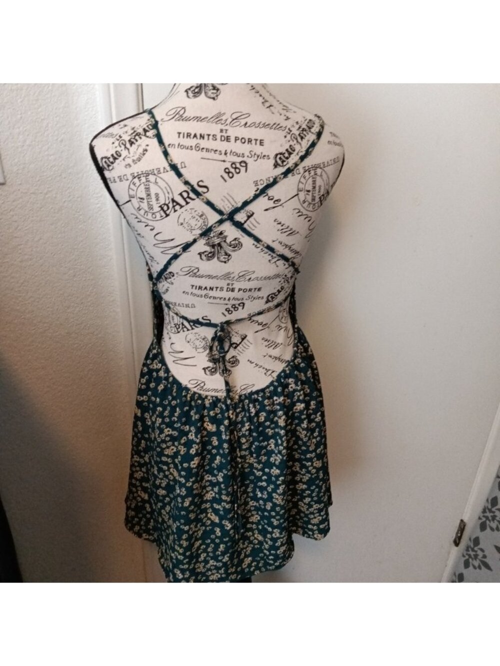 NEW Laceup Backless Cami Dress - Picture 4 of 5